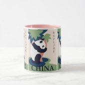Mug Cute Giant Panda Ours Chine Voyage (Centre)