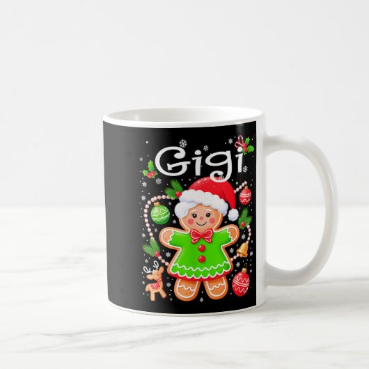 Mug Cute Gigi Gingerbread Family Matching Christmas Co (Droite)