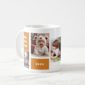 Mug Cute Gigi Mom Grandchildren Photo Collage (Devant gauche)