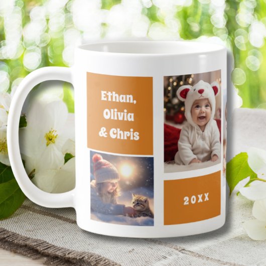 Mug Cute Gigi Mom Grandchildren Photo Collage