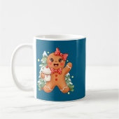 Mug Cute Gingerbread Christmas Snow Xmas For Men Women (Gauche)