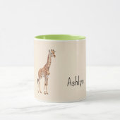 Mug Cute Giraffe Animal (Centre)