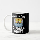 Mug Cute Giraffe Couple This Is Our Cuddle (Gauche)