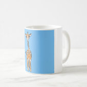 Mug Cute Giraffe drawing, safari animals (Devant droit)