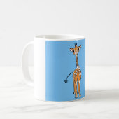 Mug Cute Giraffe drawing, safari animals (Devant gauche)