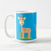 Mug Cute Giraffe Munching Thunder_Cove (Gauche)