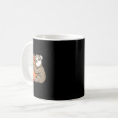 Mug Cute Girl Loth Sloth Basketball (Devant gauche)