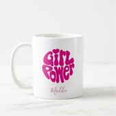 Mug Cute Girl Power with Heart (Gauche)