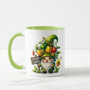 Mug Cute gnome bienvenue jardin party ajouter nom