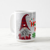 Mug Cute Gnome Père Noël Christmas snowflake (Devant gauche)