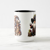 Mug Cute GnomeI Presents And Grapes (Centre)