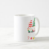 Mug Cute Gnomes Merry Christmas Light Family Gnome Xma (Devant droit)
