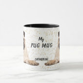 Mug Cute Gold Confetti Mon Carlin (Centre)