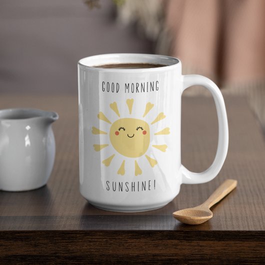 Mug Cute Good Morning Sunshine Kawaii