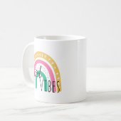Mug Cute Good Vibes Rainbow (Devant gauche)