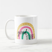 Mug Cute Good Vibes Rainbow (Gauche)