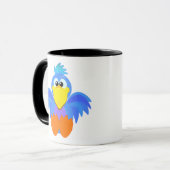 Mug Cute Goofkins oiseau moelleux (Devant gauche)