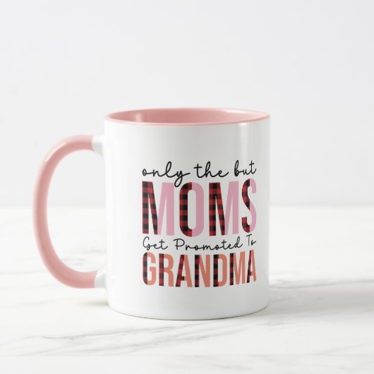 Mug Cute Grandma promotion word art  (Gauche)