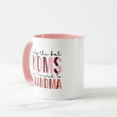 Mug Cute Grandma promotion word art  (Devant gauche)
