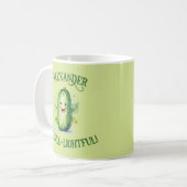Mug Cute Green Cartoon Pickle (Devant gauche)
