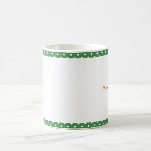 Mug Cute Green Leprechaun (Centre)