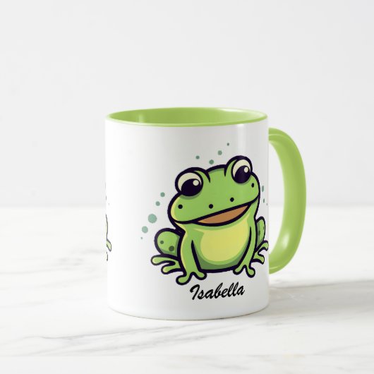 Mug Cute grenouille (Devant droit)