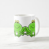 Mug Cute grenouille drôle (Devant droit)