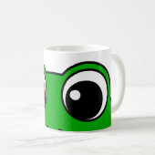 Mug Cute grenouille souriante (Devant droit)