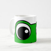 Mug Cute grenouille souriante (Devant gauche)