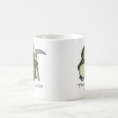 Mug Cute Grim Reaper Frog – C'étaient les glucides, M' (Centre)