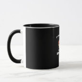 Mug Cute Guinée Cochon Amateur de vin cadeau (Gauche)