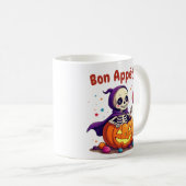 Mug Cute Halloween bébé squelette muge (Devant droit)