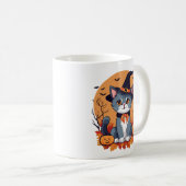 Mug Cute Halloween Chat Classic Céramique (Devant droit)