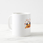 Mug Cute Halloween - Classe Kawaii Ghost et Black Cats (Devant gauche)