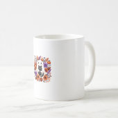 Mug Cute Halloween Ghost Cat Design (Devant droit)