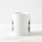 Mug Cute Halloween Ghost Retro : Parlez Éffrayant avec (Centre)