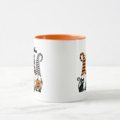 Mug Cute Halloween Gnomes avec Chaudron et Citrouille (Centre)