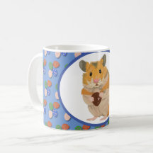 Cute Hamster tenant des oeufs de Pâques Boys
