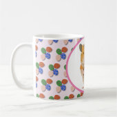 Mug Cute Hamster tenant un oeuf de Pâques (Gauche)