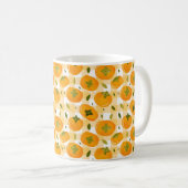Mug Cute Hand-Drawn Persimmons Seamless Pattern (Devant droit)