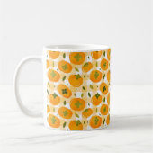 Mug Cute Hand-Drawn Persimmons Seamless Pattern (Gauche)