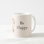 Mug Cute Happy Monkey (Devant droit)