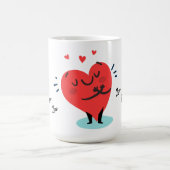 Mug Cute Heart Love Valentines (Centre)
