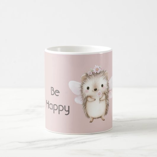 Mug Cute Hedgehog Fairy (Centre)