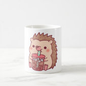 Mug Cute Hérisson Boire Boba Tea (Centre)