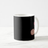 Mug Cute Hérisson Vintage & Fleur Art & Cadeau (Devant droit)