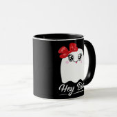 Mug Cute Hey Boo Halloween (Devant droit)