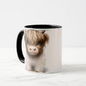 Mug Cute Highlands Scottish Cow (Devant gauche)