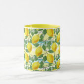 Mug Cute Hip Tropical Summer Lemon Fruit Motif (Centre)