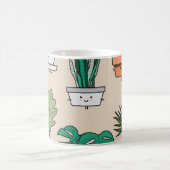 Mug Cute House Plantes : Botanique colorée. (Centre)